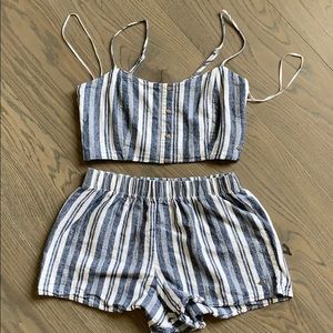 Pull & Bear two piece summer set